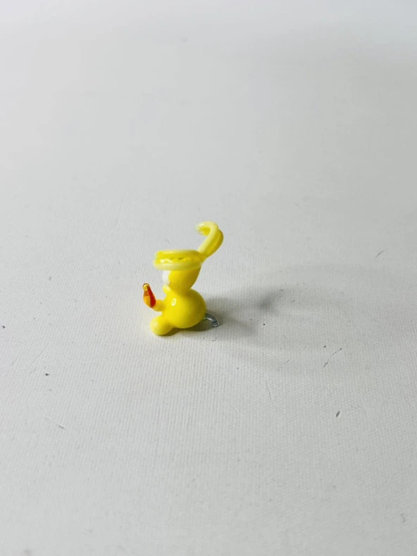 El Yapımı Mini Murano Cam Tavşan Biblo A149-04 - Resim 3