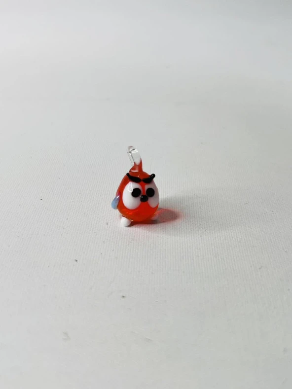 El Yapımı Mini Murano Cam Baykuş Biblo A147-02 - Resim 2