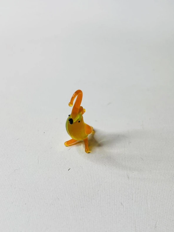 El Yapımı Mini Murano Cam Kuş Biblo A150-03 - 2