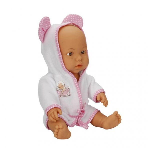 Bebelou Banyo Zamanı Bebek Seti 35 cm - Pembe SUN01030031 - 5