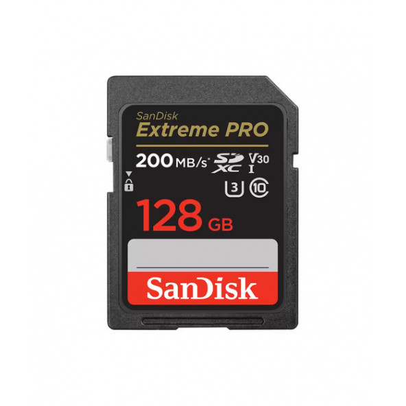SanDisk Extreme Pro SD UHS I 128GB Card