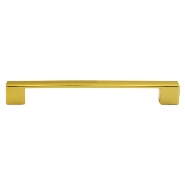 Mobilya Banyo Mutfak Dolabı Çekmece Dolap Kapak Kulpu Kulbu Gold Altın 160 mm Metal Kulp - Resim 2