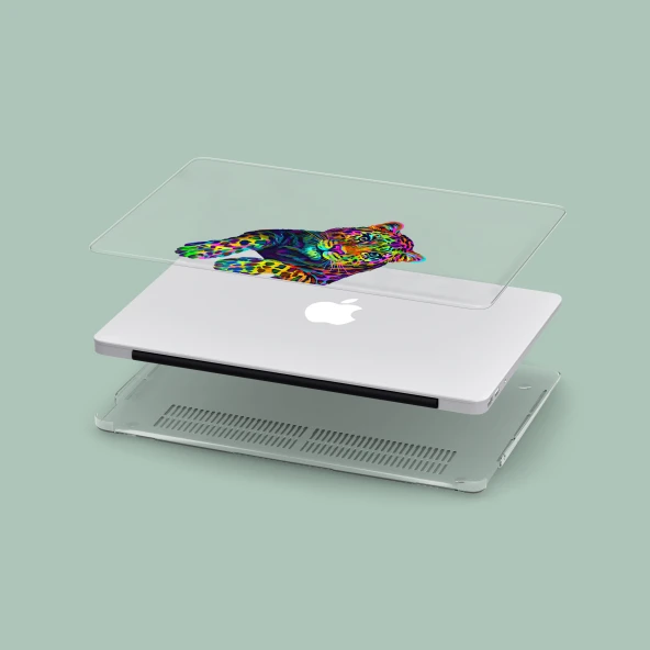 Macbook Air Kılıf 13.3 inç A1369-A1466 Mac26 Şeffaf Sert PVC Kaplan