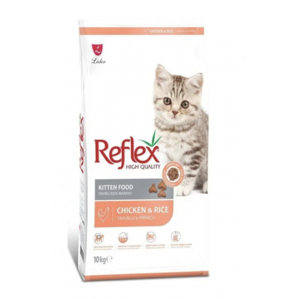 Reflex Tavuklu Yavru Kedi Maması 10 Kg