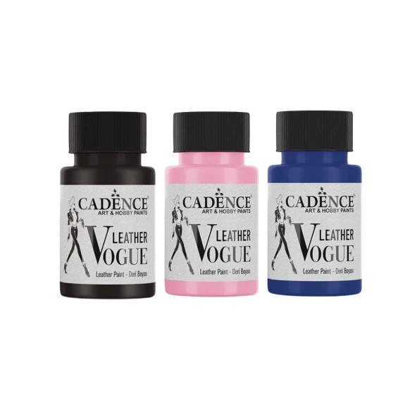 LEATHER VOGUE DERİ BOYASI 3LÜ SET