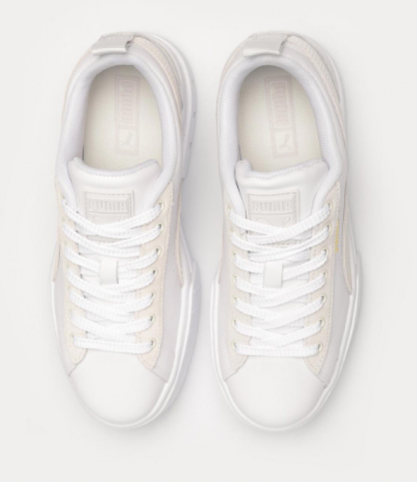 PUMA MAYZE GENTLE WNS BEYAZ KADIN SPOR AYAKKABI 39210503 B-55 - 4