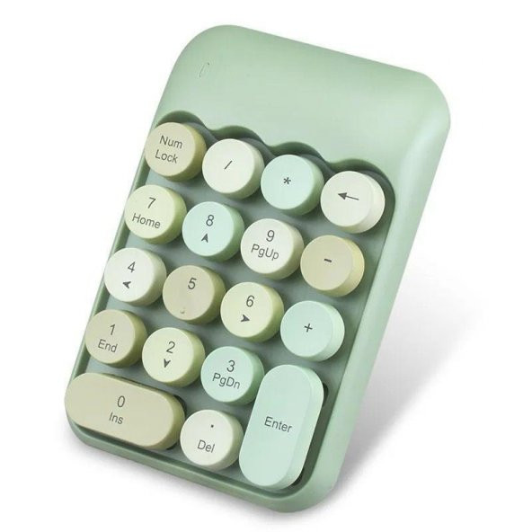 Kablosuz Wıreless Numeric Keypad 18 Tuşlu Sayısal Klavye Numpad