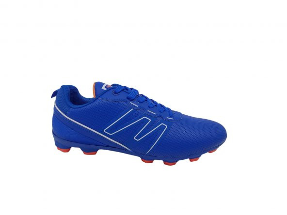 Jump 28524 Erkek Mavi Bağcıklı Krampon Futbol Ayakkabısı