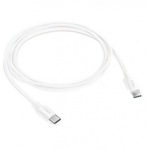 TTec İki Ucuda Type-C Şarj Kablosu 60w Yüksek Hızlı 120 cm Beyaz - 3