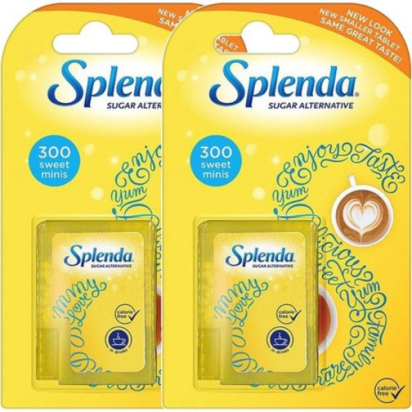 Splenda Tatlandırıcı 300 Tablet 2 li