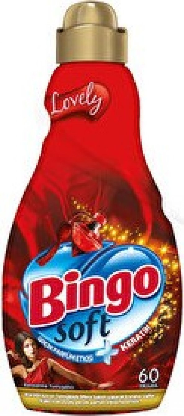 Bingo (  5  Adet  )  Bingo Soft Konsantre Çamaşır Yumuşatıcısı Lovely 1440 ml