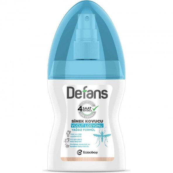 Detan Defans 100 ml Su Bazlı Vucut Losyonu