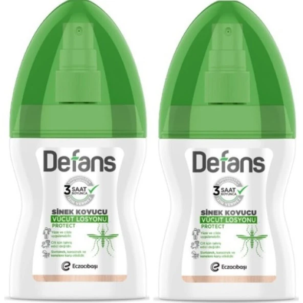 Defans Protect Bitki Özü Içeren Vücut Losyonu 100 ml x 2li