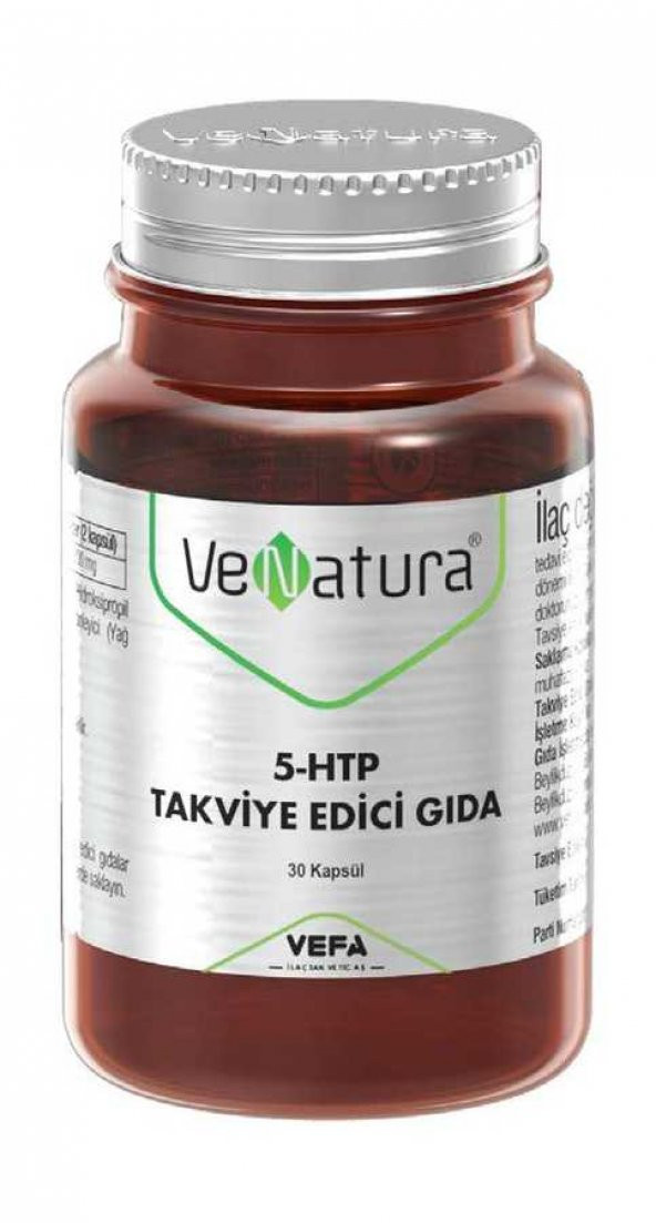 Venatura 5-HTP Takviye Edici Gıda Kapsül 30 luk
