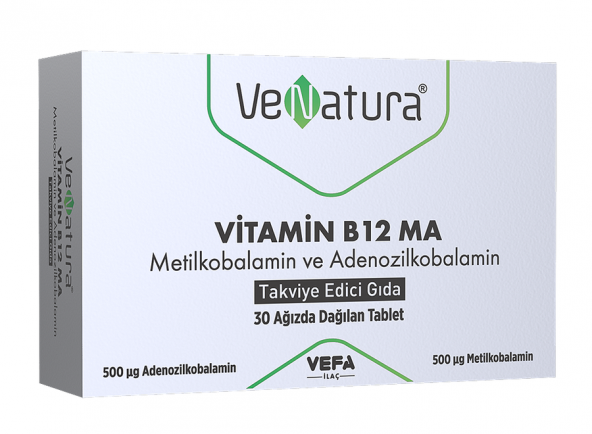 Venatura Vitamin B12 MA Ağızda Dağılan 30 Tablet - 1