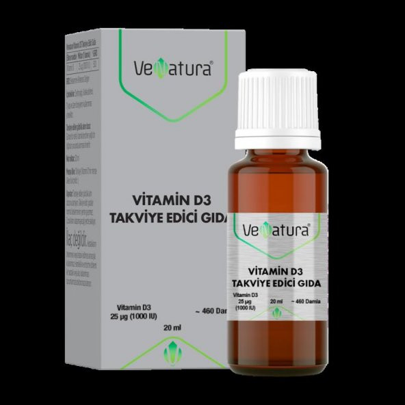 Venatura Vitamin D3 20 ml Damla