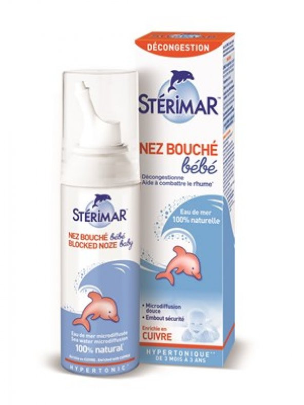 Sterimar Baby Blocked Nose Tıkalı Burun Sprey50 ml