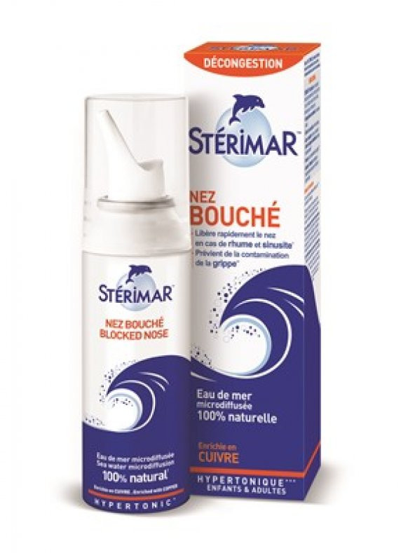 Sterimar Blocked Nose Tıkalı Burun Spreyi 50 ml