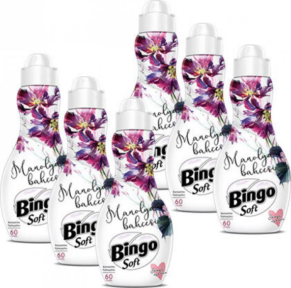 Bingo Soft Konsantre - Manolya Bahçesi 1440 ML - 6lı Set