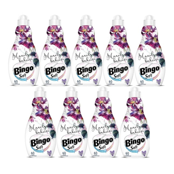 Bingo Soft Konsantre Yumuşatıcı 1440 ml x 9 Adet Sensitive