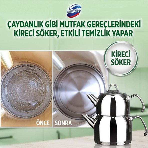 Domestos Çamaşır Suyu Bio Active Mutfak Maksimum Hijyen 750 ml x 2 Adet - Resim 7