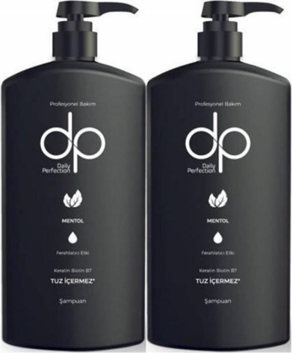 Dp Daily Şampuan Perfection Mentol X2ADET 500ML