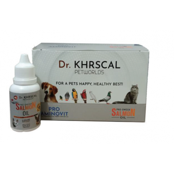 EVCİL DOSTLARINIZ İÇİN OMEGA 3 VE OMEGA 6 YAĞ ASİTLERİ SALMO OİL 50 ML ürün görseli