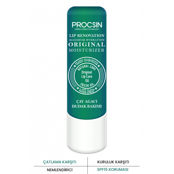 PROCSIN Lip Balm Çay Ağacı 5.5 ML