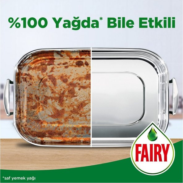 Fairy 3000   ml Ultra Hızlı 3lü Etki Sıvı Bulaşık Deterjanı limon ve Misket limonu Kokulu 1500 ml - 3