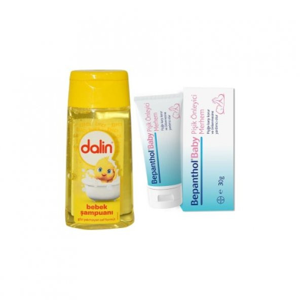 Dalin Şampuan 125 ml + Bepanthol ® Baby Pişik Önleyici Merhem 30G