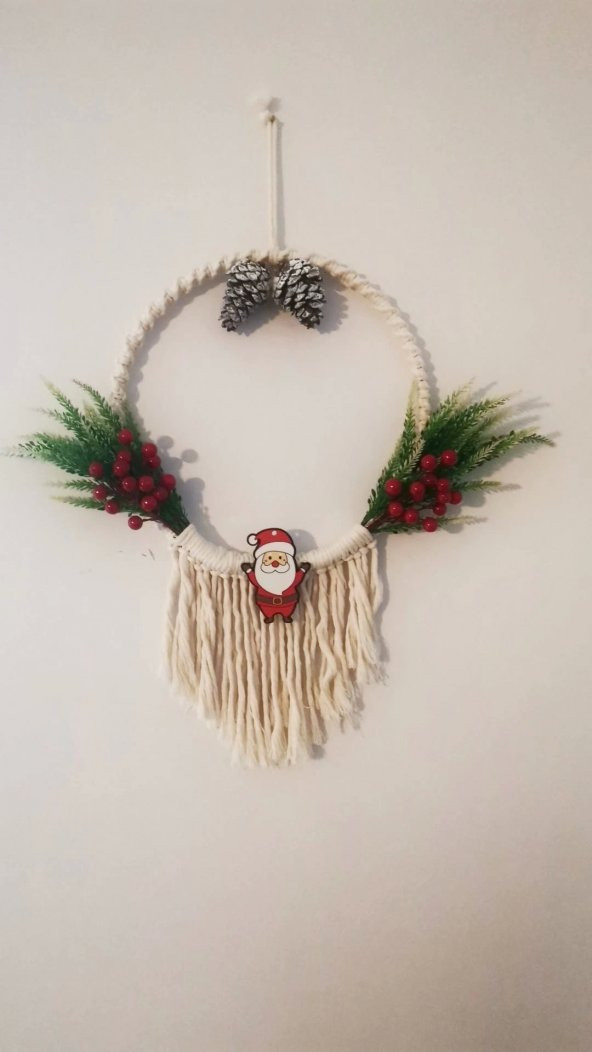 Noel Babalı Kapı Süsü - 1
