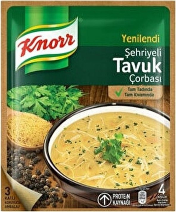 Knorr Çorba Şehriyeli Tavuk x 12