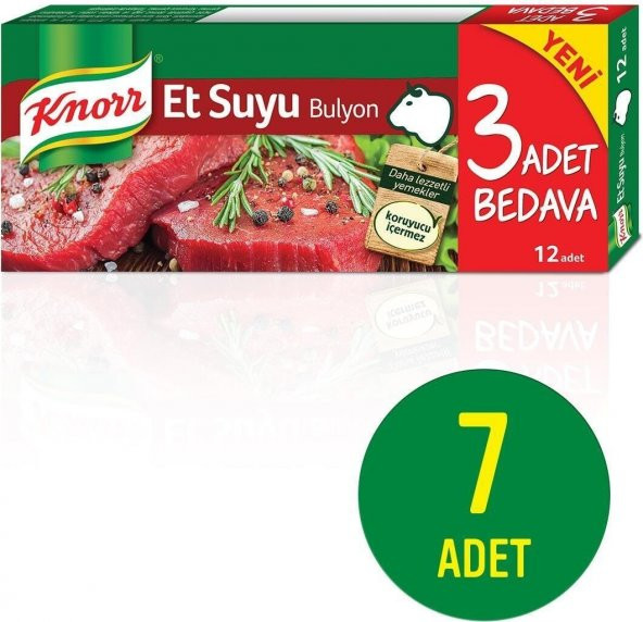 Knorr Et Suyu Bulyon 12li 120 gr x 7