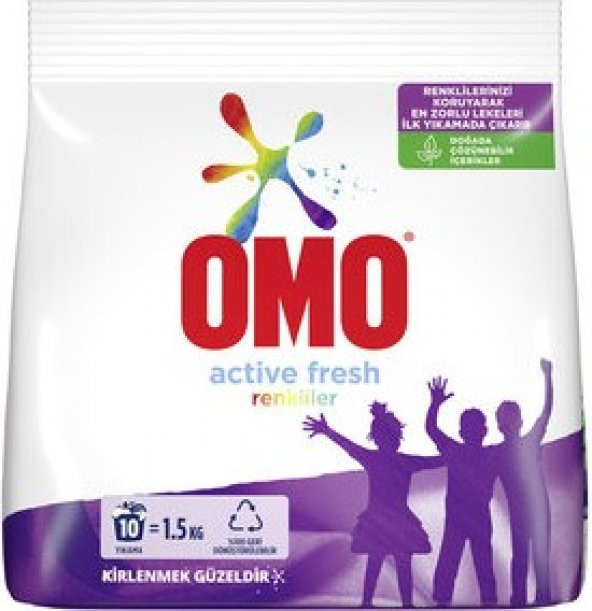 Omo Matik Çamaşır Deterjanı Color 1,5 kg x 9