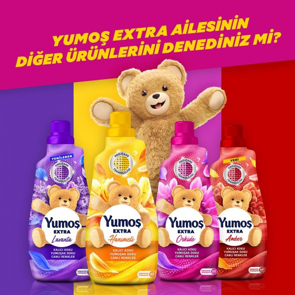 Yumoş  Extra Çamaşır Yumuşatıcısı Lilyum 1440 ml - 8