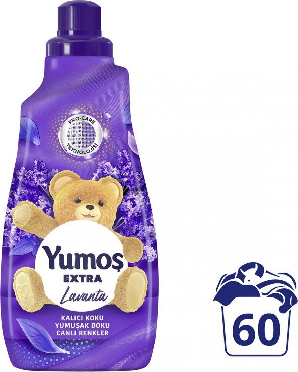 Yumoş Extra Konsantre Çamaşır Yumuşatıcısı Lavanta 1440 ML 60 Yıkama 1 Adet