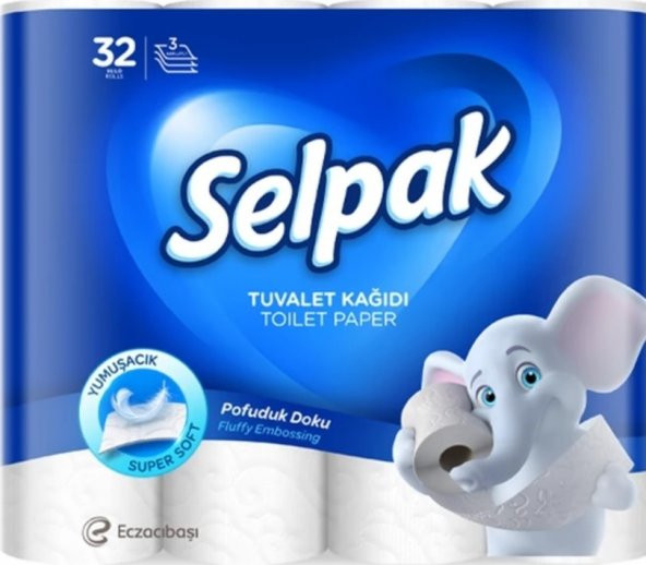 Selpak Tuvalet Kağıdı (32 x 3 )