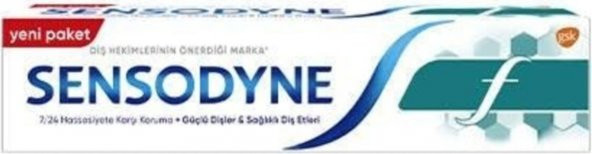 Sensodyne F Florürlü Diş Macunu 50 ml