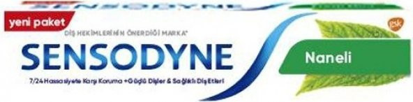 Sensodyne Naneli Diş Macunu Tüp 100 ml