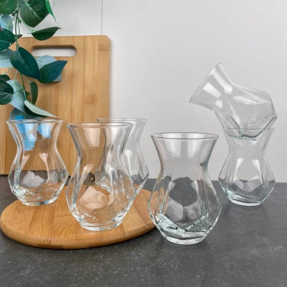 Girist Aida Altılı Modern Çay Bardağı