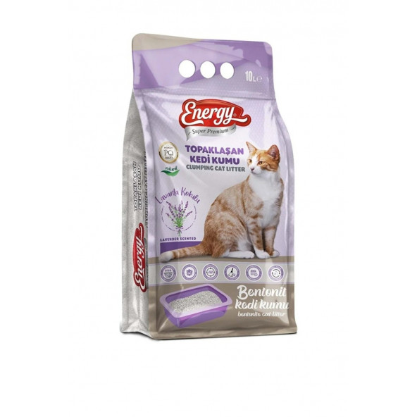 Energy Pet Food Energy 10 lt. Bentonit Kedi Kumu Lavanta Kokulu - 3