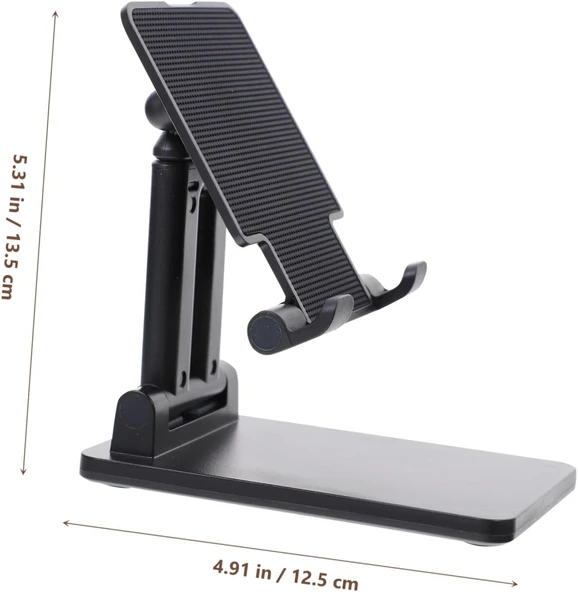 MEKs'ten Masaüstü Telefon Standı Yükseklik ve Bakış Açısı Ayarlanabilir Telefon Tutucu ve Tablet Standı-ÇB - 7