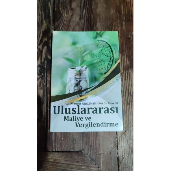 Uluslararası Maliye ve Vergilendirme Prof. Dr. Osman Pehlivan