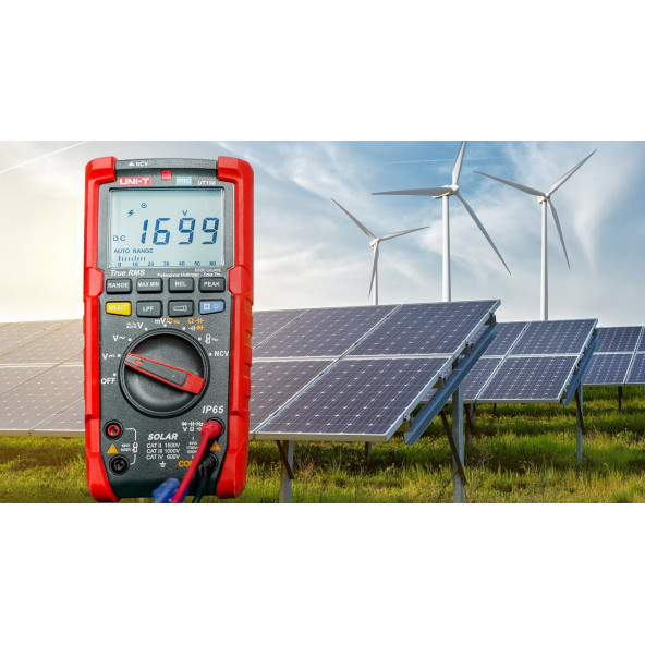 UNI-T UT196 1700V DC SOLAR TRUE RMS PROFESYONEL MULTİMETRE