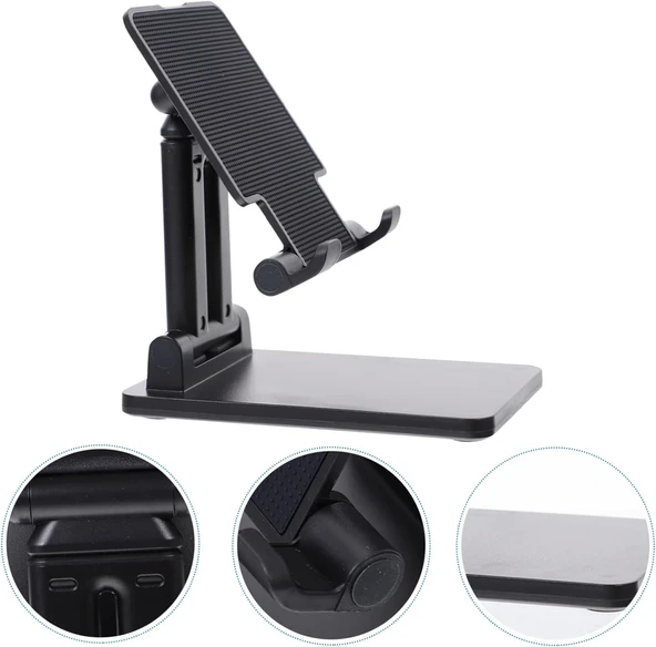 MEKs'ten Masaüstü Telefon Standı Yükseklik ve Bakış Açısı Ayarlanabilir Telefon Tutucu ve Tablet Standı-ÇB - 4