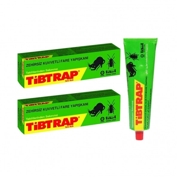 Tibtrap Zehirsiz Fare Yapışkanı 125 Ml x 2 Adet