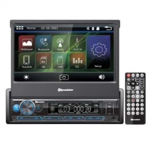 Roadstar RD6100 7" Bluetooth lu Indash Teyp - Resmi Distribütör Garantili