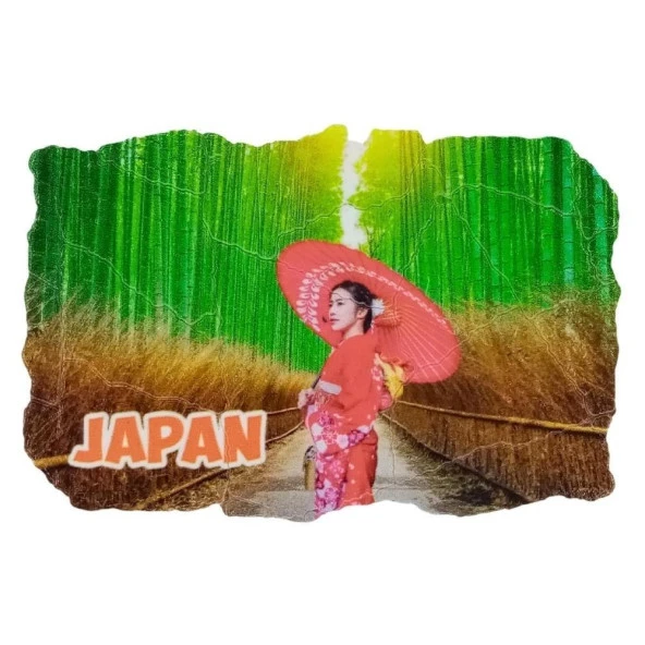 Japonya Temalı Fresco Magnet ürün görseli