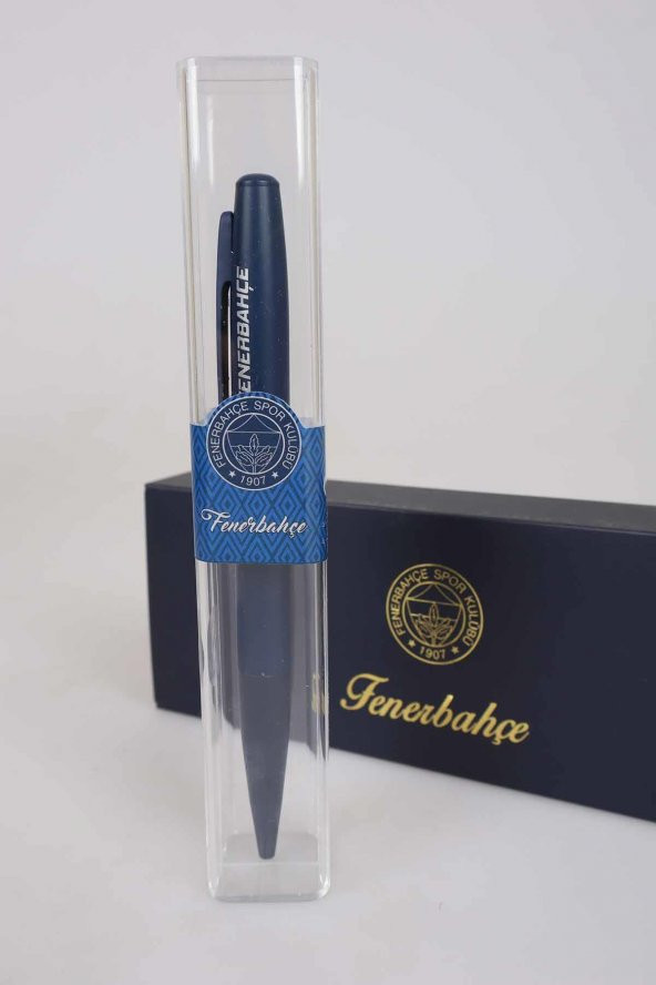 LİSANSLI FENERBAHÇE ARMA LOGO KUTULU TÜKENMEZ KALEM - 1