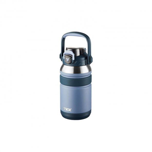 TKK Paslanmaz Çelik Termos 1000 ML Pipetli ve Pipetsiz Kullanım (Karışık Renk 1 Adet) - 4